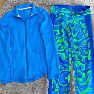 Lily Pulitzer Luxletic 7/8 leggings